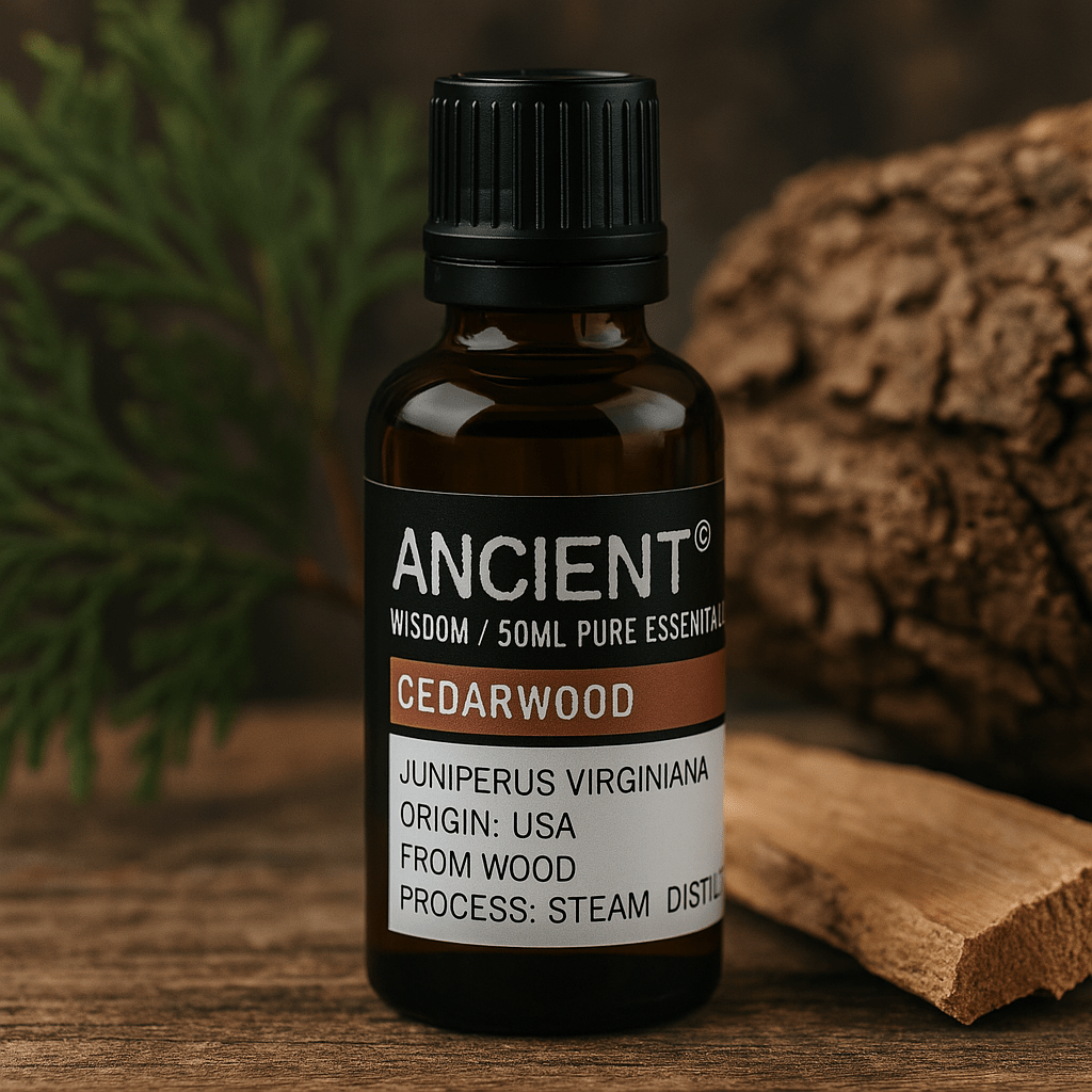 Cedarwood Virginian Essential Oil 50ml - SHAMTAM.COM