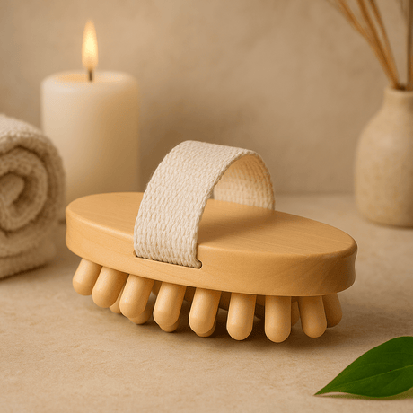 Cellulite Massager Wooden Lymphatic Drainage Brush - SHAMTAM.COM