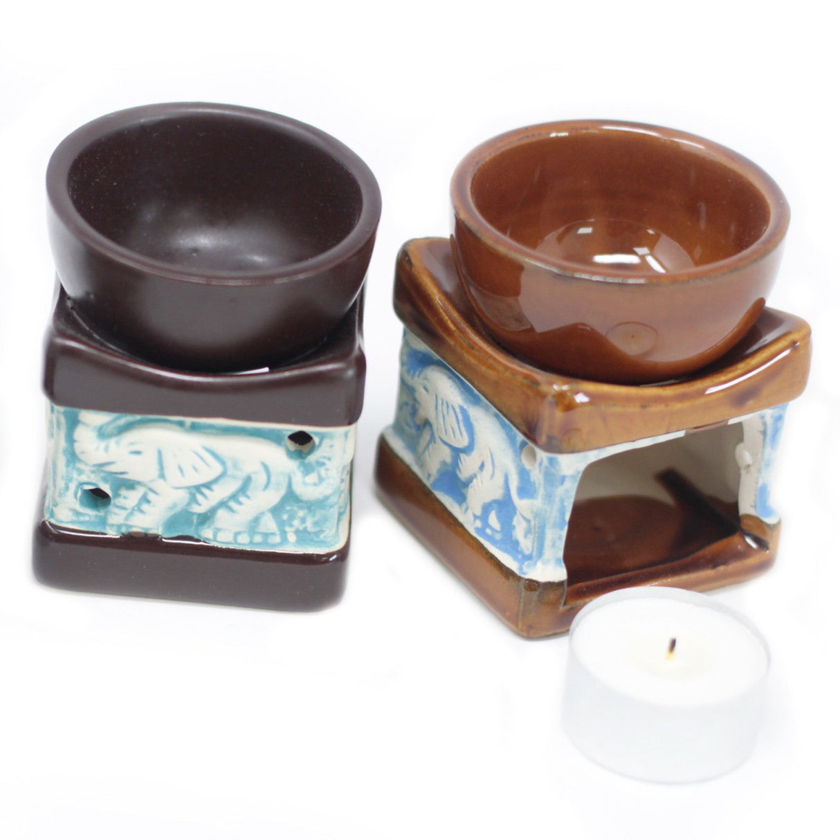 Elephant Oil Burner (aast) - SHAMTAM.COM