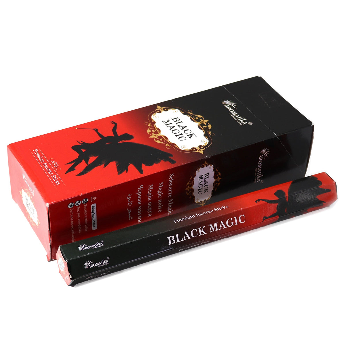 Aromatika Charcoal Free Hex Incense - Black Magic - SHAMTAM.COM