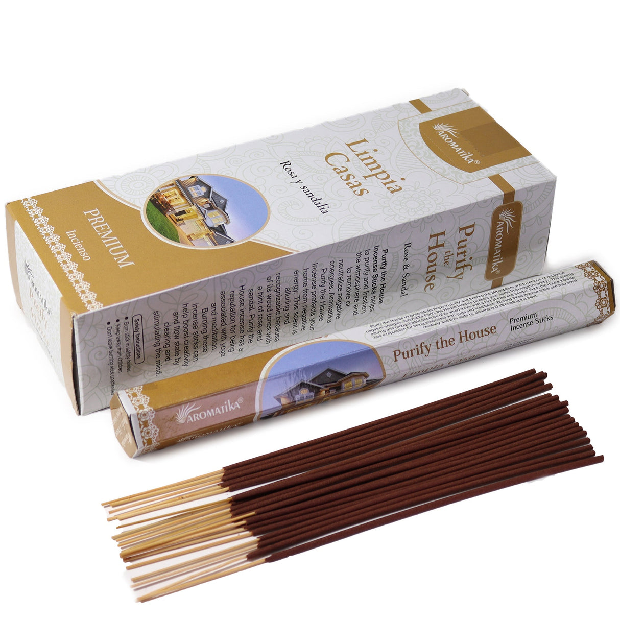 Aromatika Charcoal Free Hex Incense - Purify the House - SHAMTAM.COM