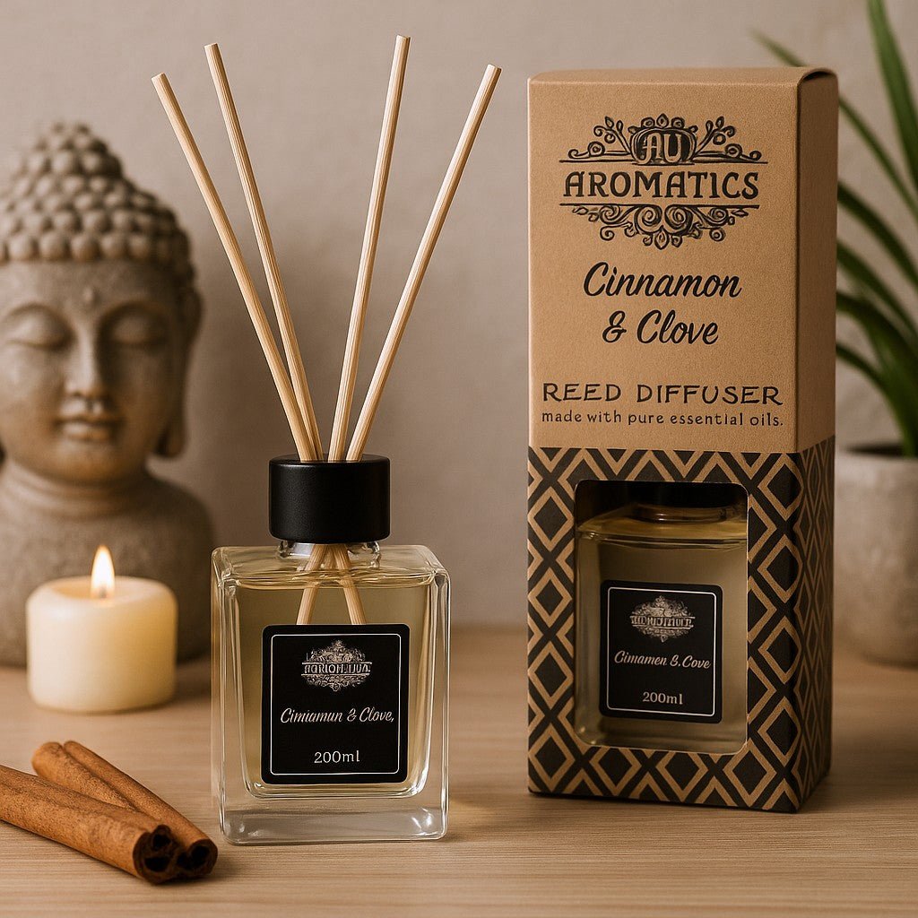 Cinnamon Clove Reed Diffuser 200ml - SHAMTAM.COM