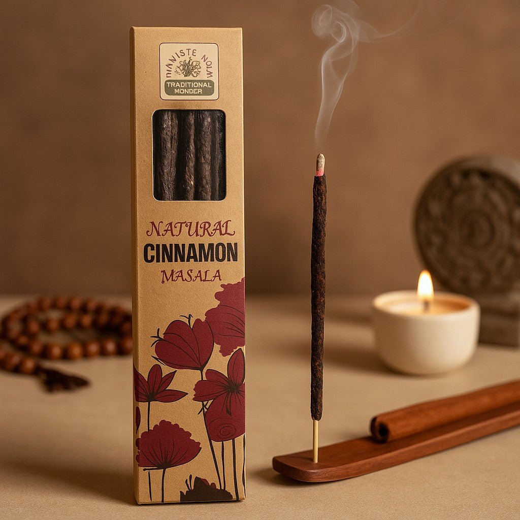 Cinnamon Incense Sticks Natural Masala - 11 Sticks - SHAMTAM.COM
