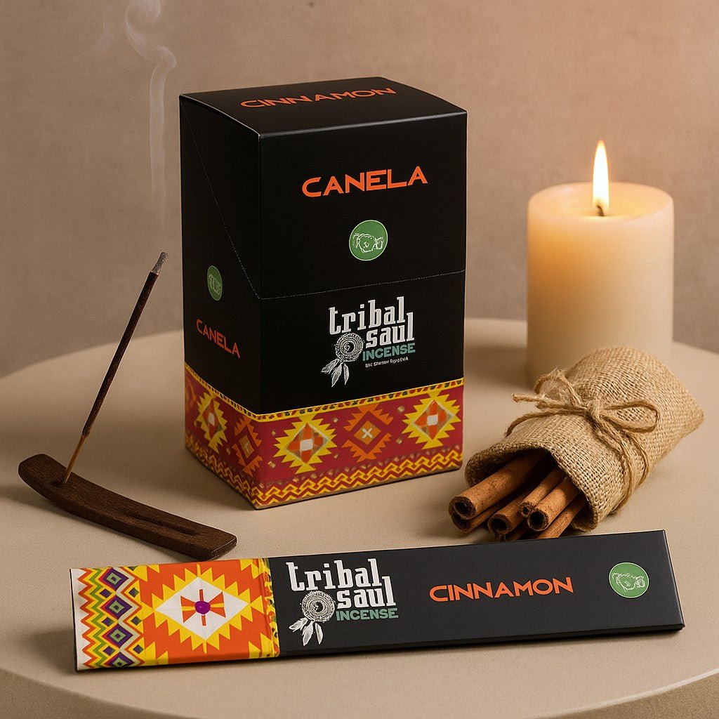 Cinnamon Incense Sticks, Tribal Soul - SHAMTAM.COM