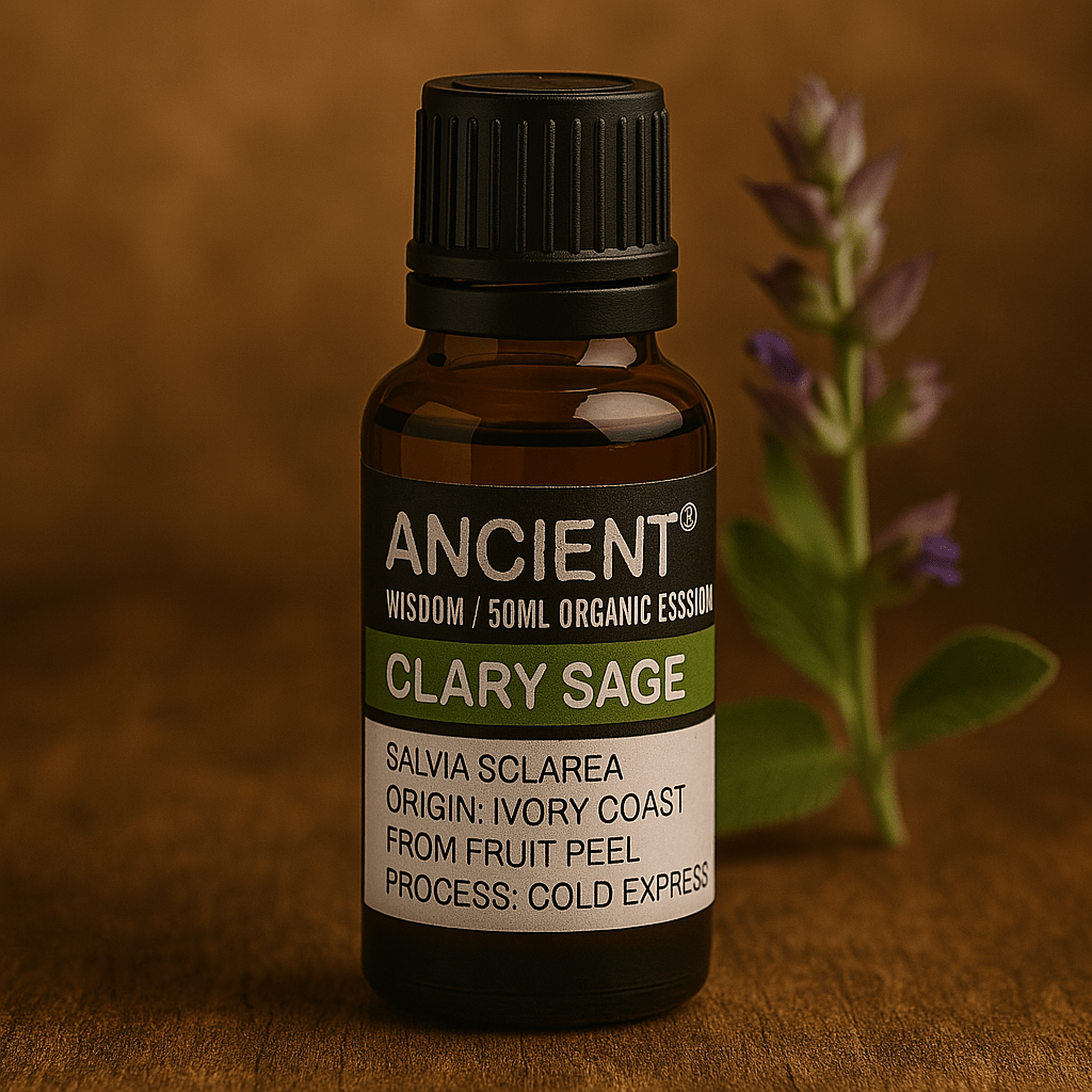 Clary Sage Essential Oil Organic 50ml - SHAMTAM.COM
