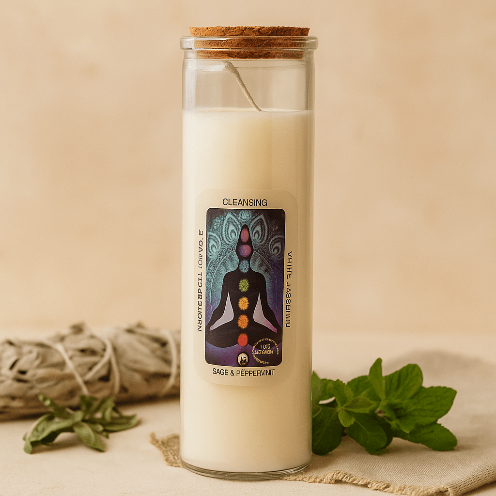 Cleansing Magic Spell Candle - SHAMTAM.COM