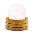 Gemstone Sphere 50mm - Clear Quartz with Stand - SHAMTAM.COM