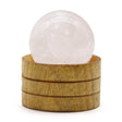 Gemstone Sphere 40mm - Clear Quartz with Stand - SHAMTAM.COM