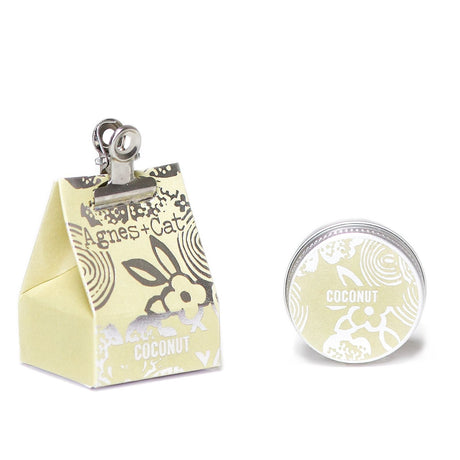 Coconut Lip Balm, Vegan - SHAMTAM.COM