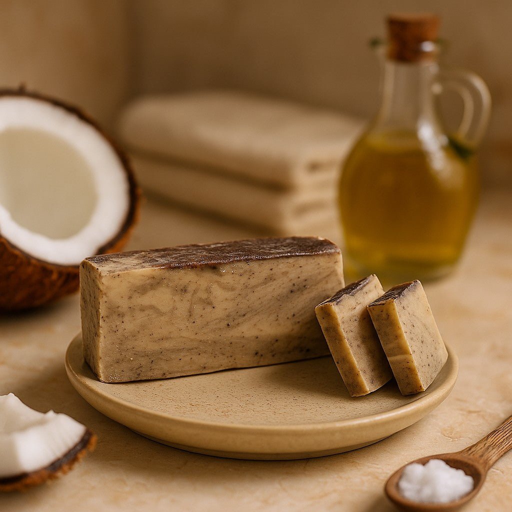 Coconut Olive Oil Soap Loaf - SHAMTAM.COM