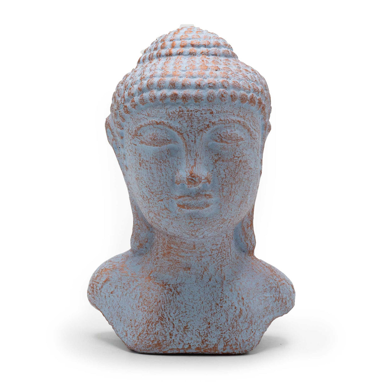 Tranquility Buddha Head - Blue Copper - SHAMTAM.COM