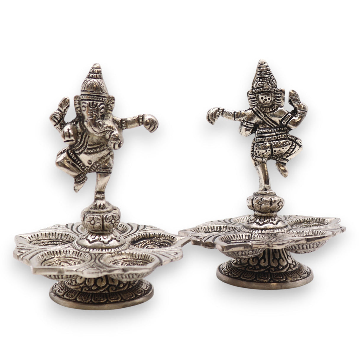 Dancing Ganesha Incense Burner: Elegant Hindu Deity Design for Spiritual Spaces - SHAMTAM.COM