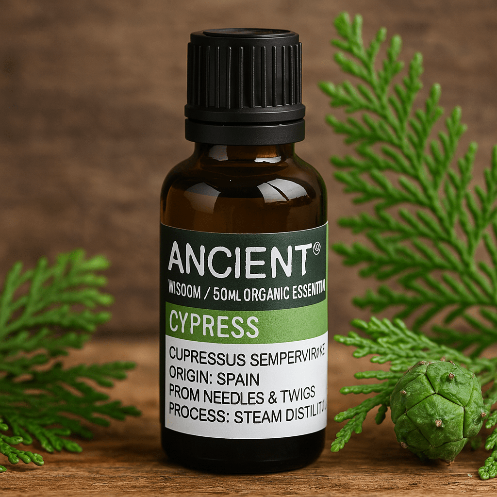 Cypress Essential Oil Organic 50ml - SHAMTAM.COM