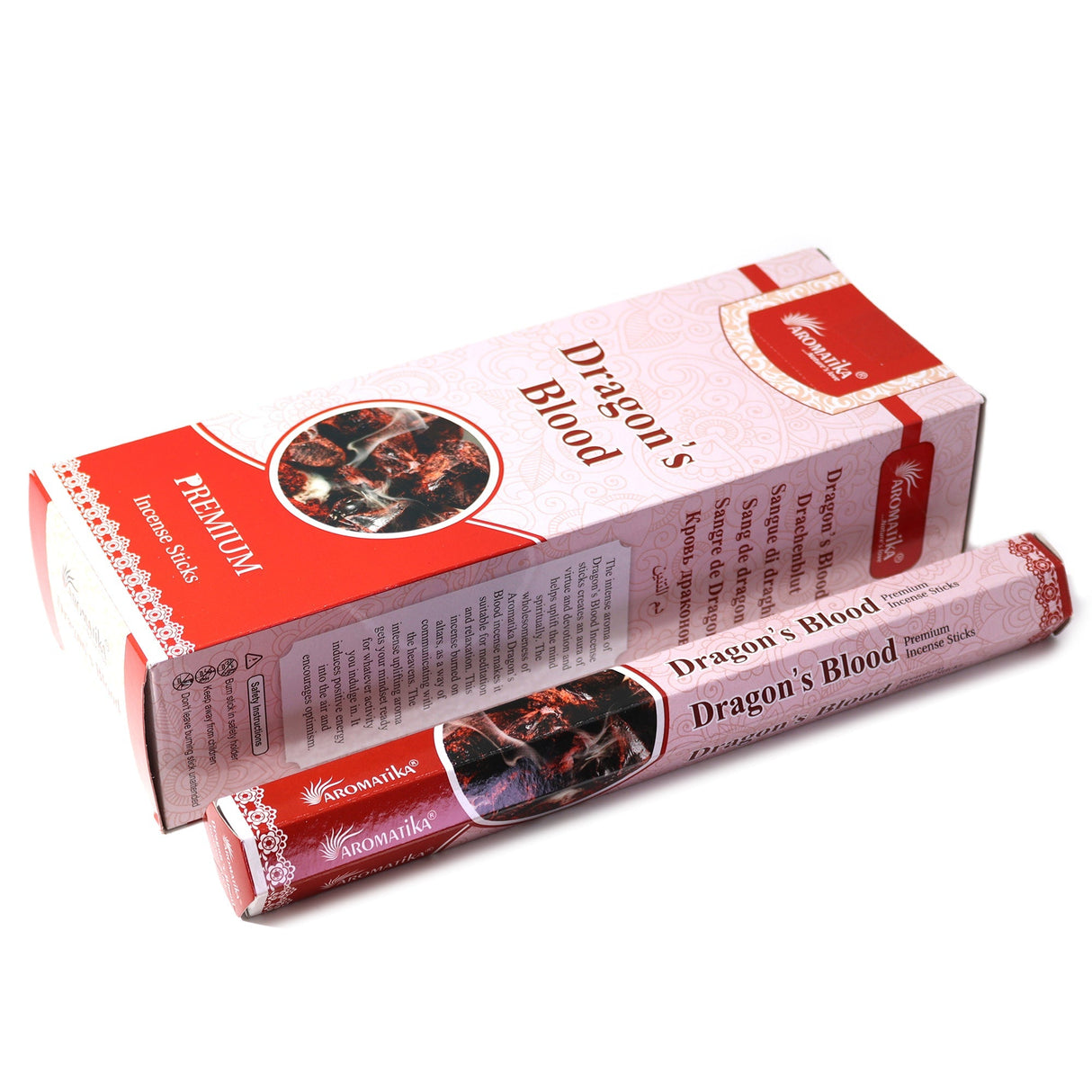 Aromatika Charcoal Free Hex Incense - Dragons Blood - SHAMTAM.COM