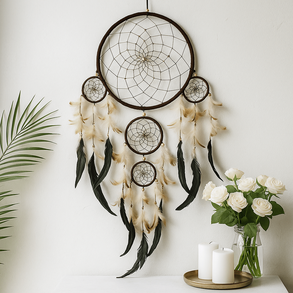 Dream Catcher Cream Coffee Chocolate 32 cm - SHAMTAM.COM