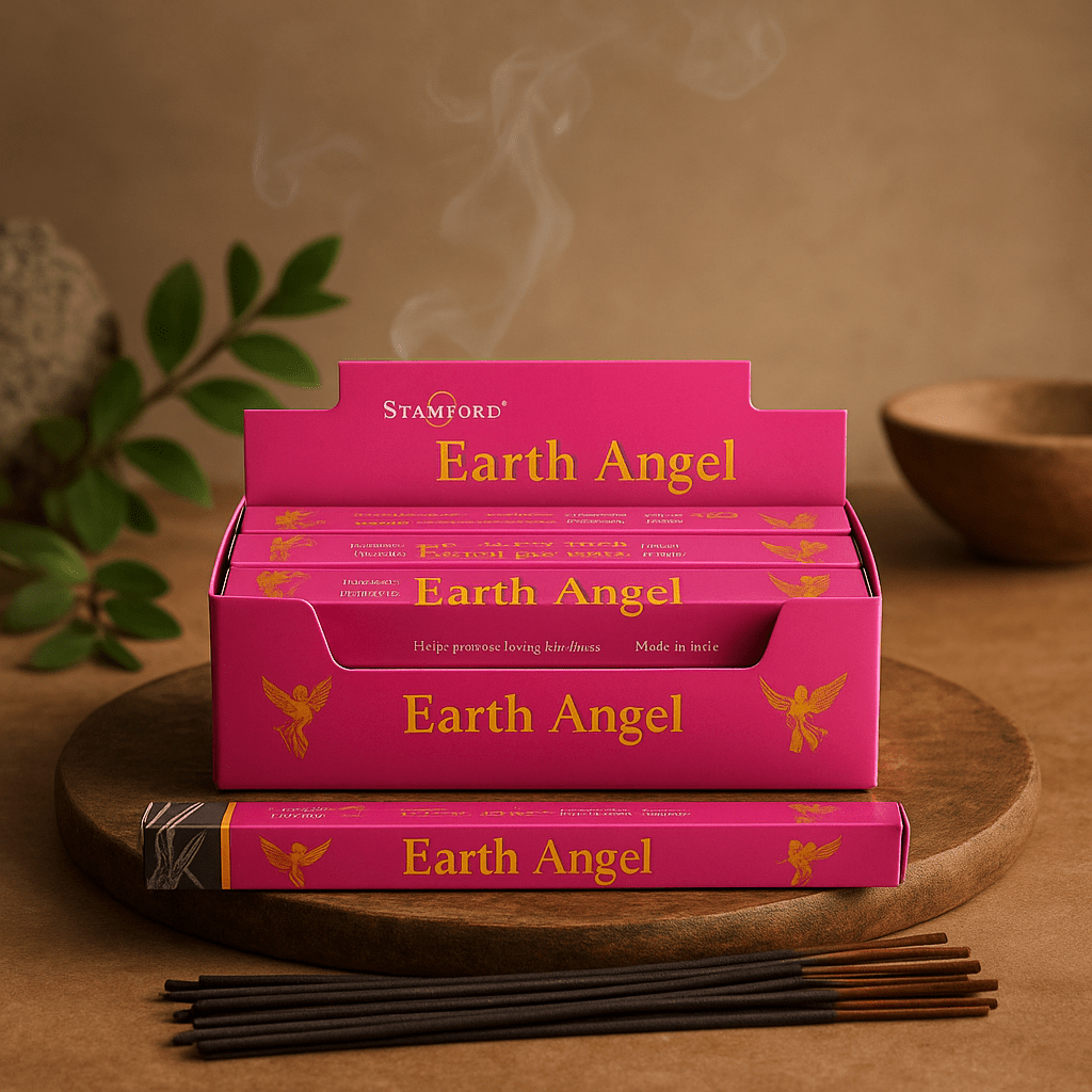 Earth Incense Sticks 15 Sticks Stamford Angel - SHAMTAM.COM