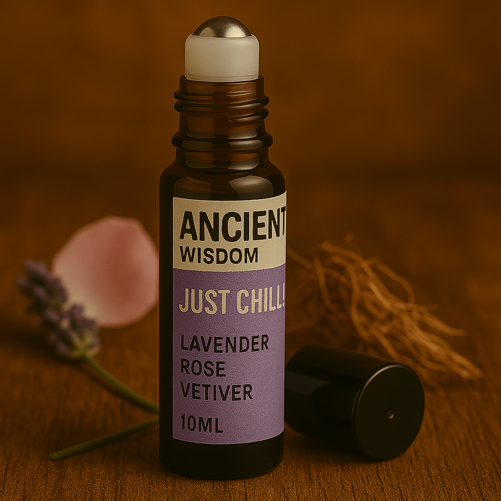 Essential Oil Blend - Just Chill! Roll On 10ml - SHAMTAM.COM