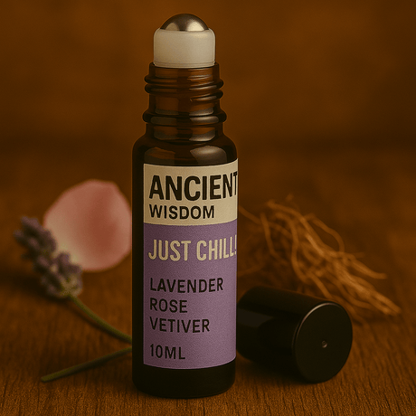 Essential Oil Blend - Just Chill! Roll On 10ml - SHAMTAM.COM