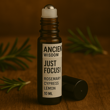 Essential Oil Blend - Just Focus! Roll On 10ml - SHAMTAM.COM