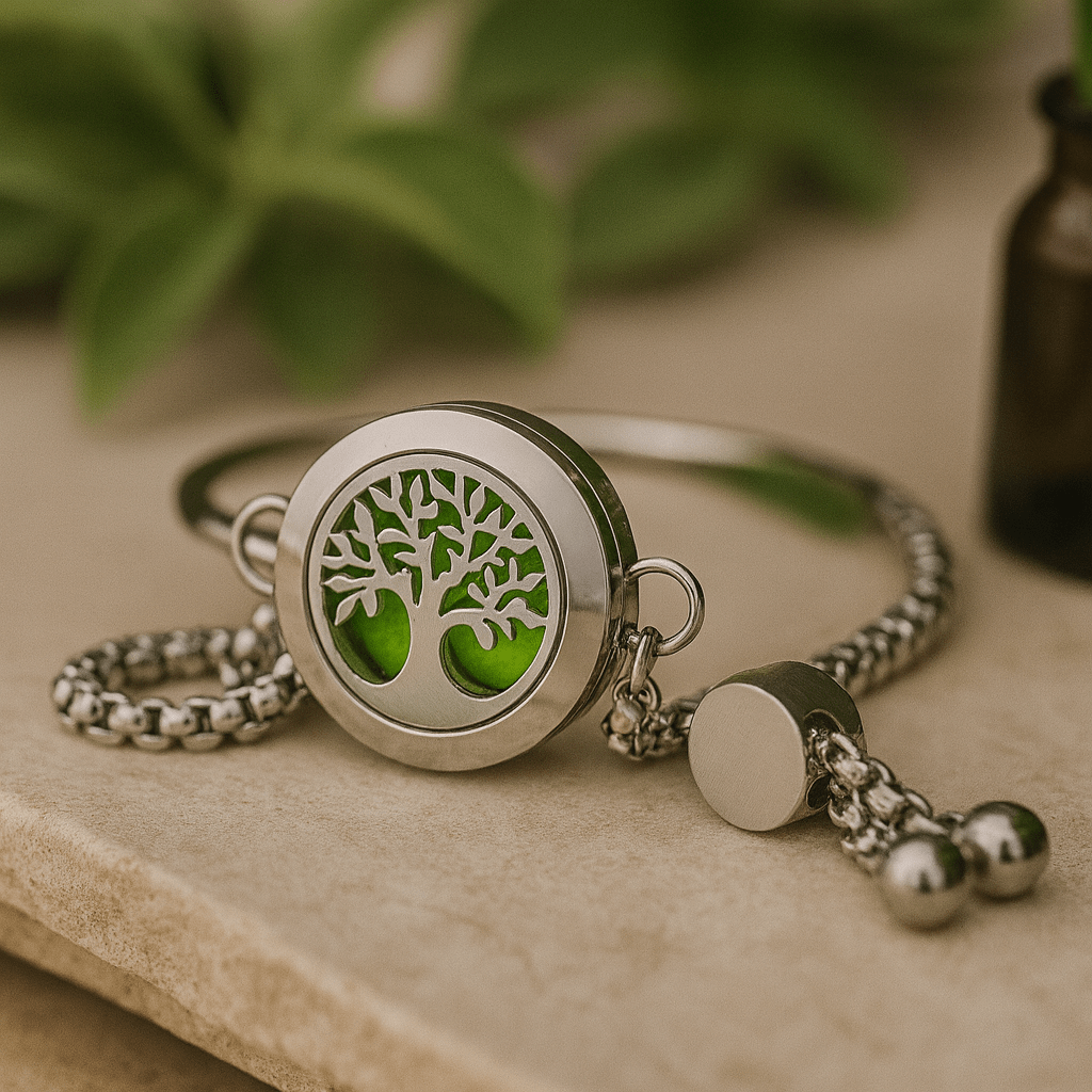 Essential Oil Diffuser Bracelet Tree of Life 20mm - SHAMTAM.COM