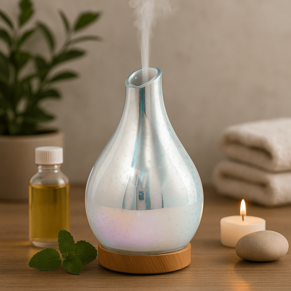 Essential Oil Diffuser USB 100ml Color Changing Ibiza - SHAMTAM.COM