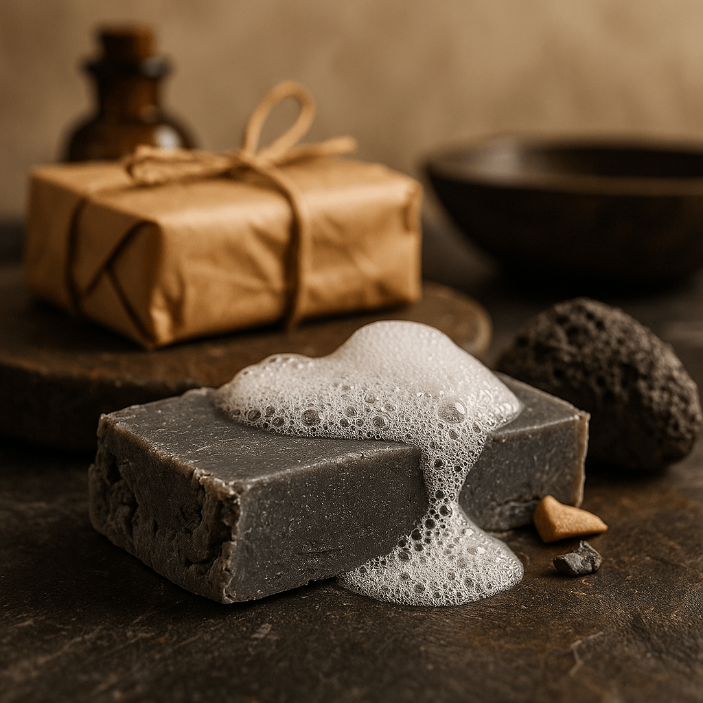 Exfoliating Olive Oil Soap Bar 100g - SHAMTAM.COM