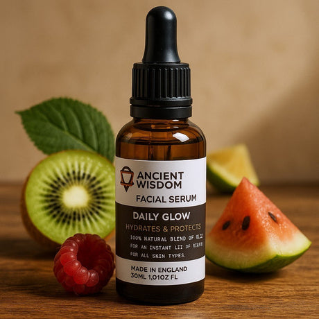 Facial Oil Serum Daily Glow Ancient Wisdom - SHAMTAM.COM