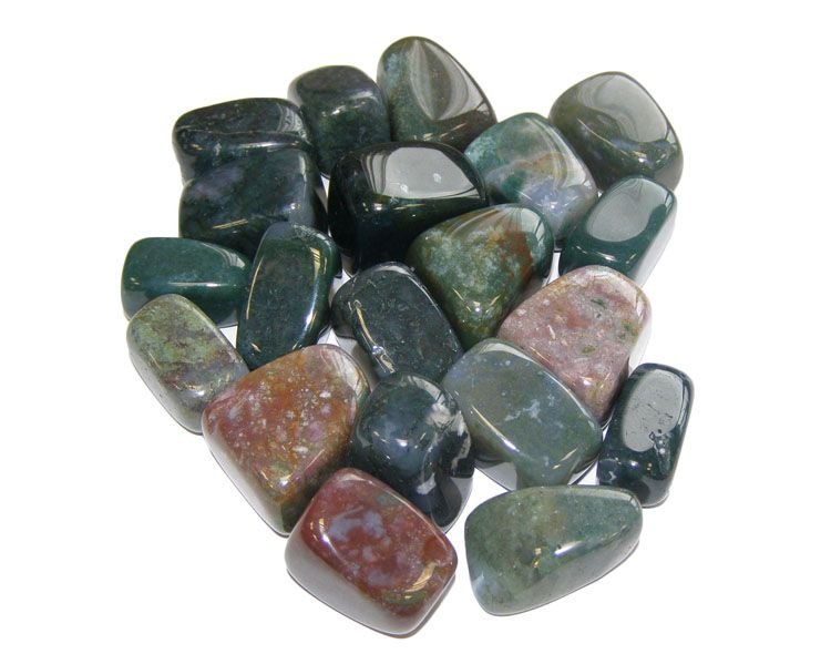 Fancy Jasper Tumbled Stones 24 Count - SHAMTAM.COM