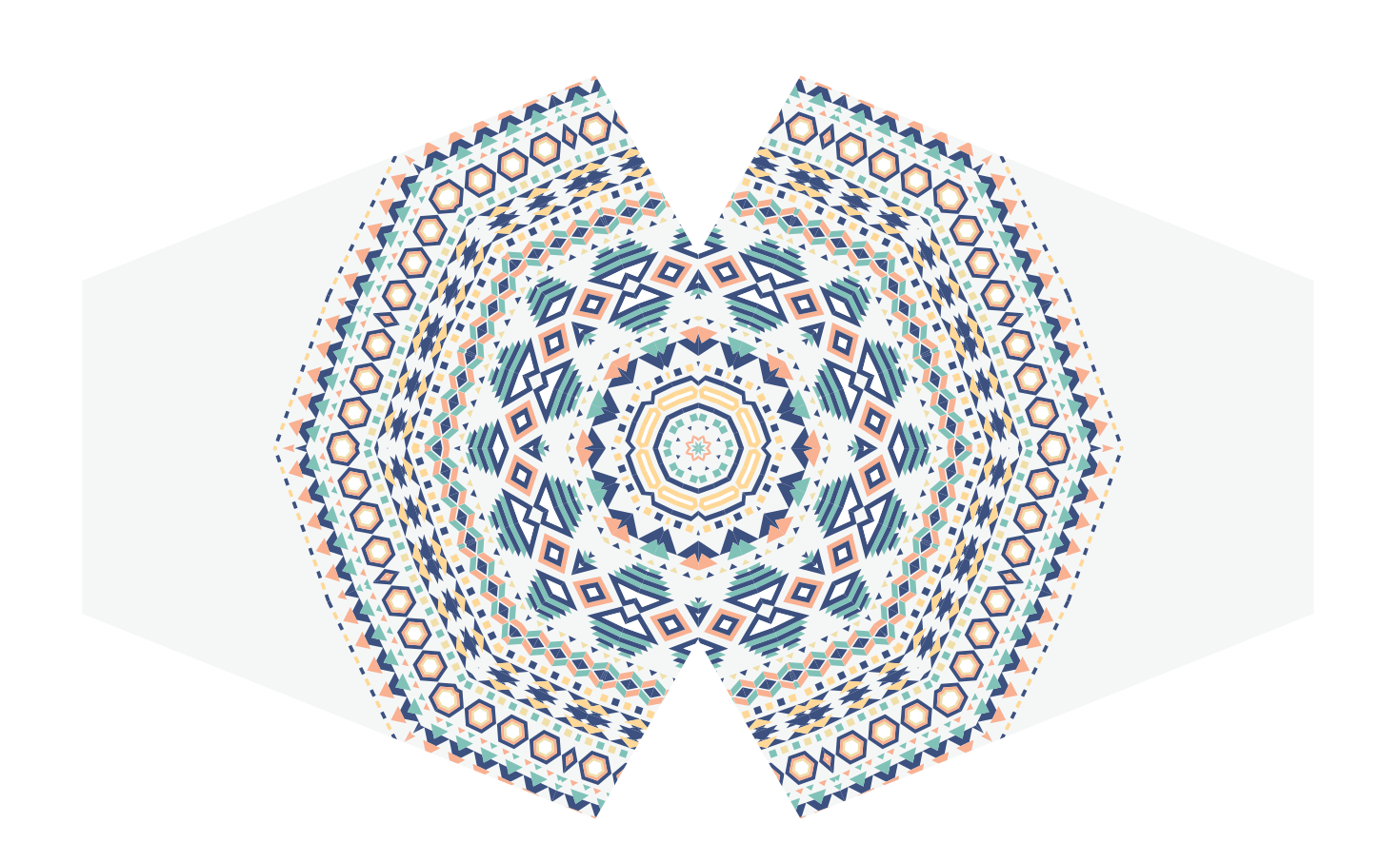Fashion Face Mask - Aztec Tribal (Adult) - SHAMTAM.COM