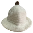 Felted Sauna Bowl Hat - Natural - SHAMTAM.COM