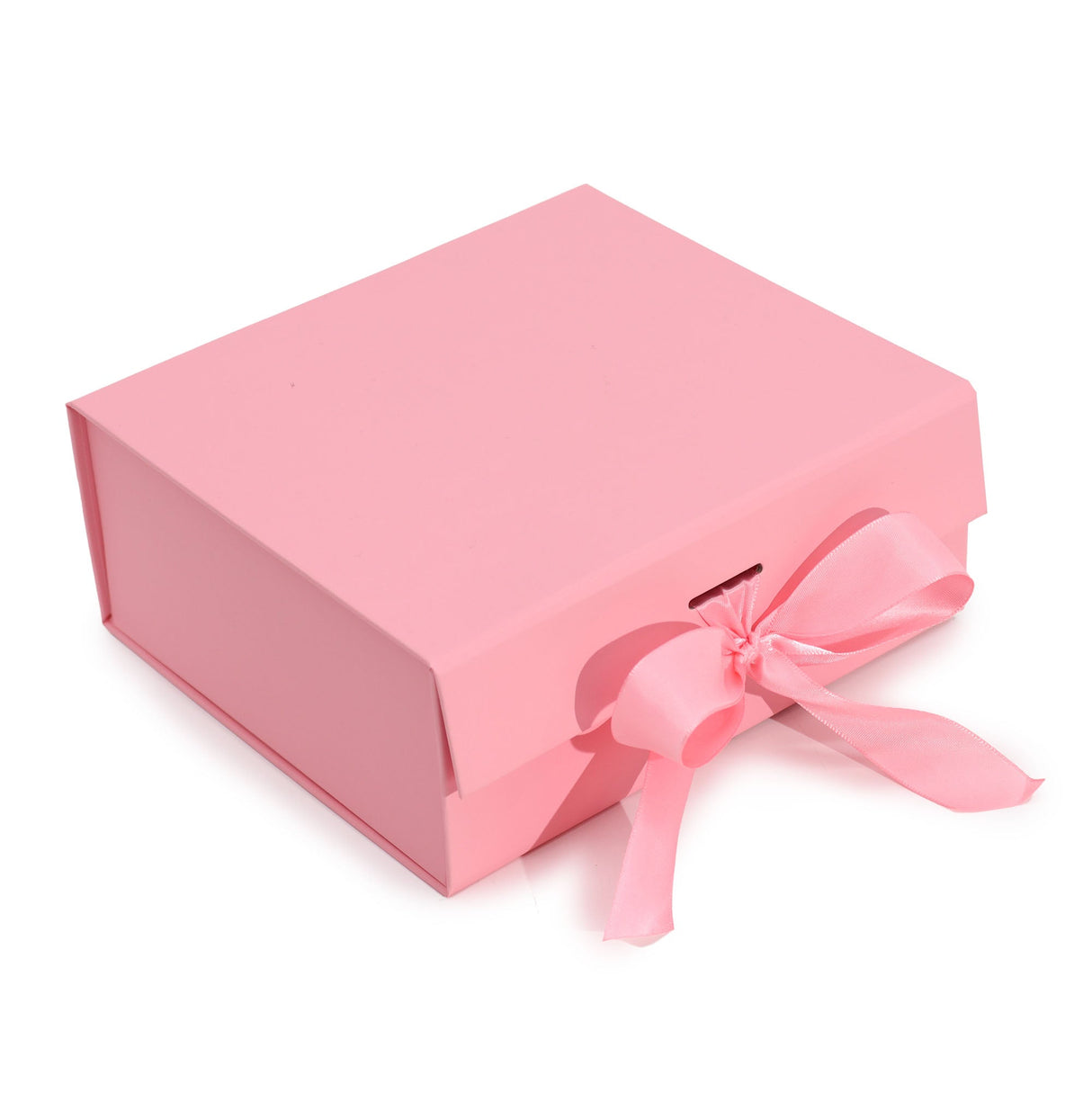 Flat Pack Gift Box - Medium Square (20x18.2x8cm) - Pink - SHAMTAM.COM