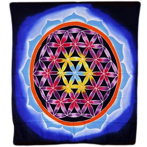 Flower of Life and Love 107x103cm - SHAMTAM.COM