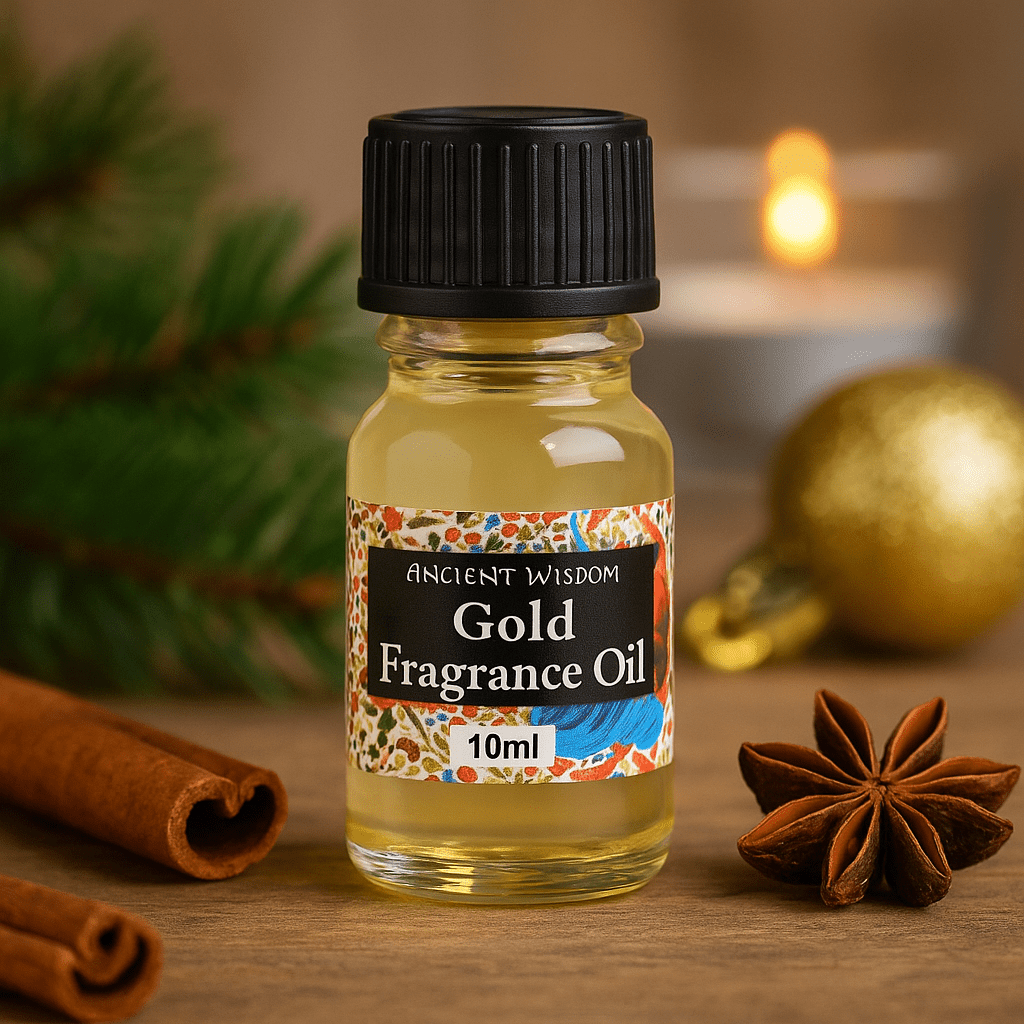 Fragrance Oil Xmas Gold 10ml - SHAMTAM.COM