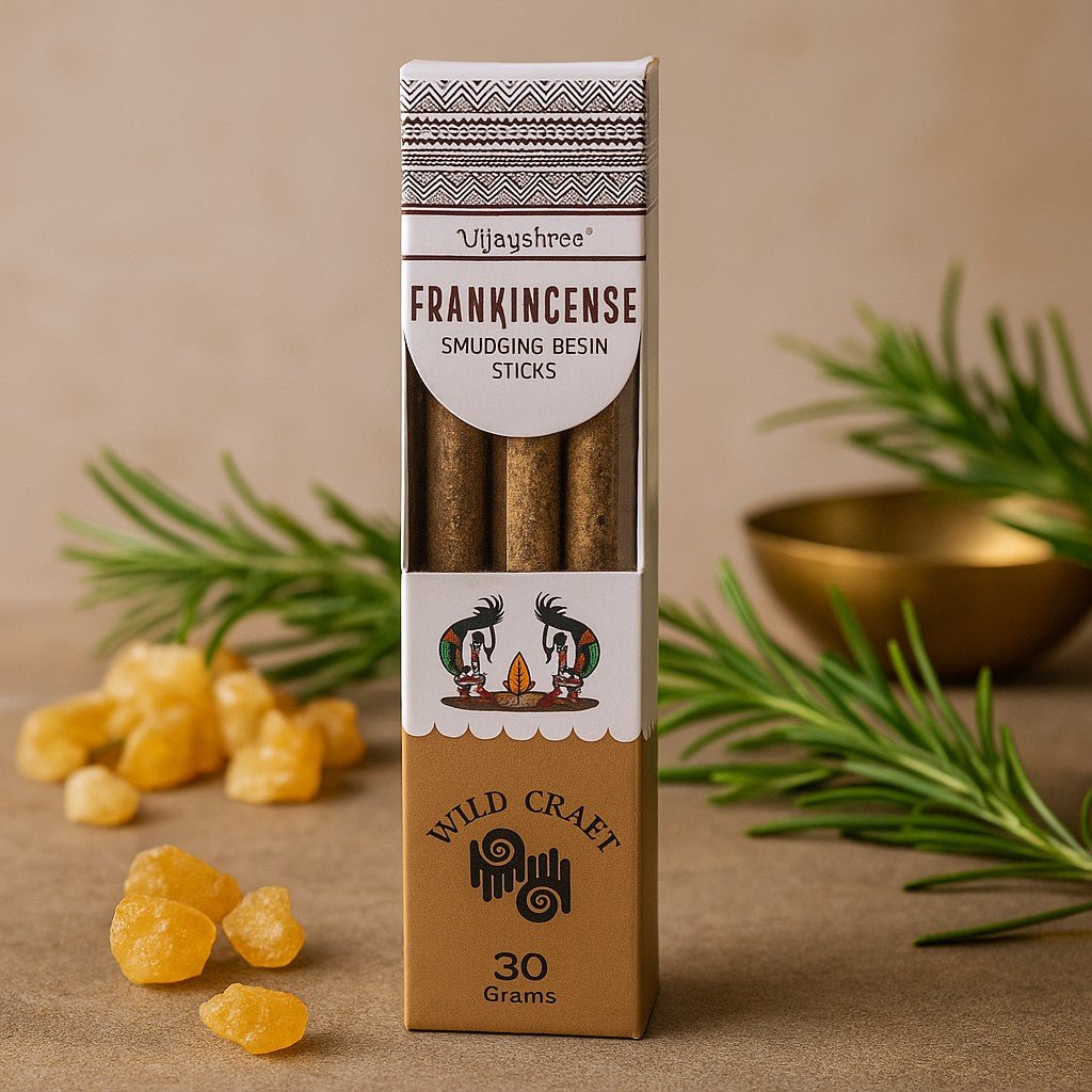Frankincense Smudging Resin Sticks 30g Golden - SHAMTAM.COM