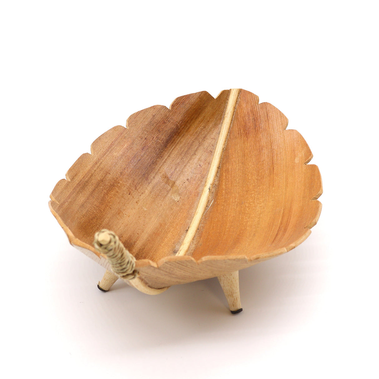 Coconut Leaf Large Fruit Bowl - Natural - SHAMTAM.COM
