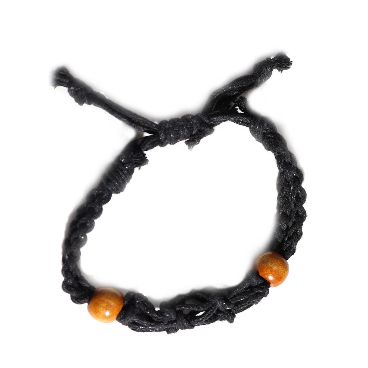 Gemstone Bracelet Cord - Black - SHAMTAM.COM