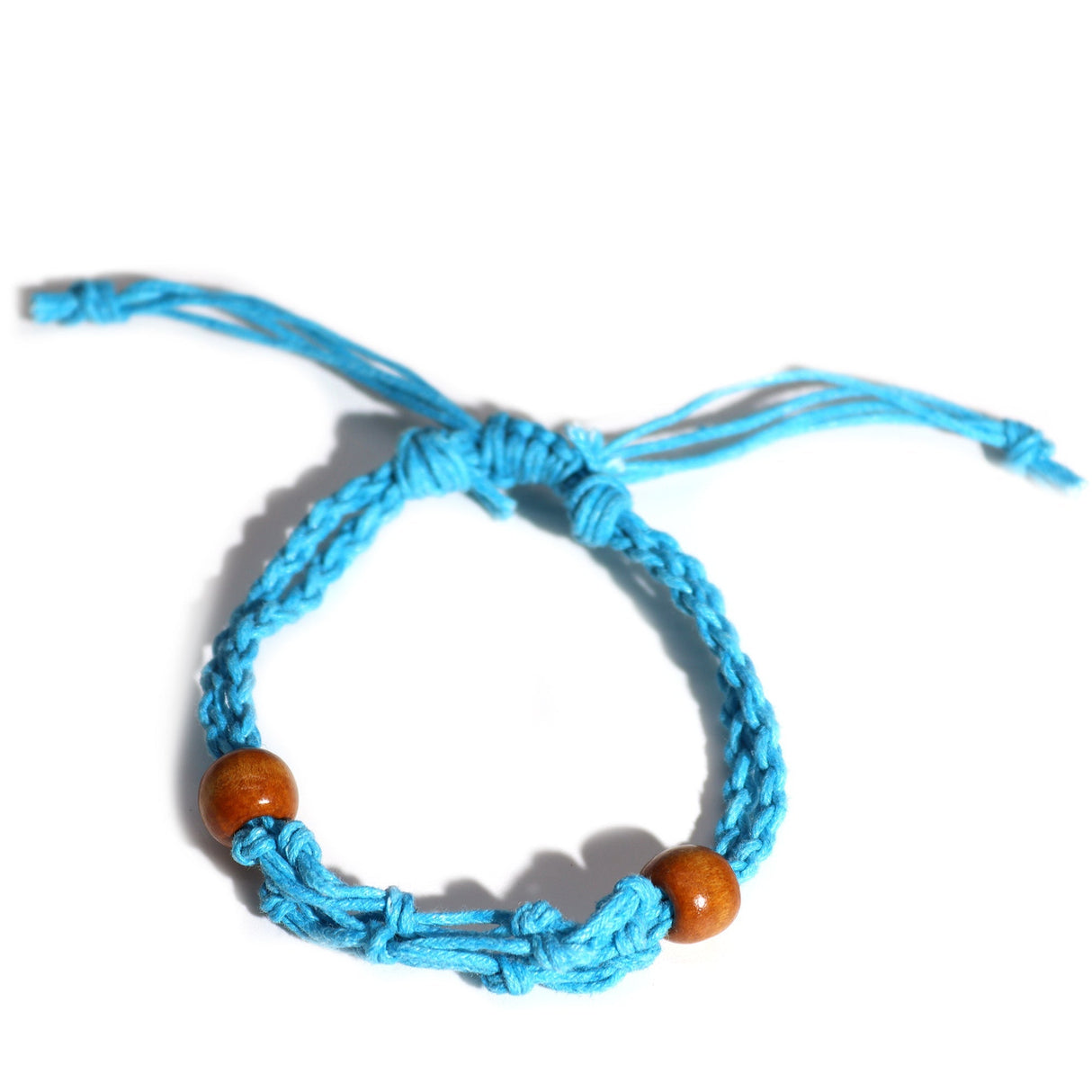 Gemstone Bracelet Cord - Blue - SHAMTAM.COM
