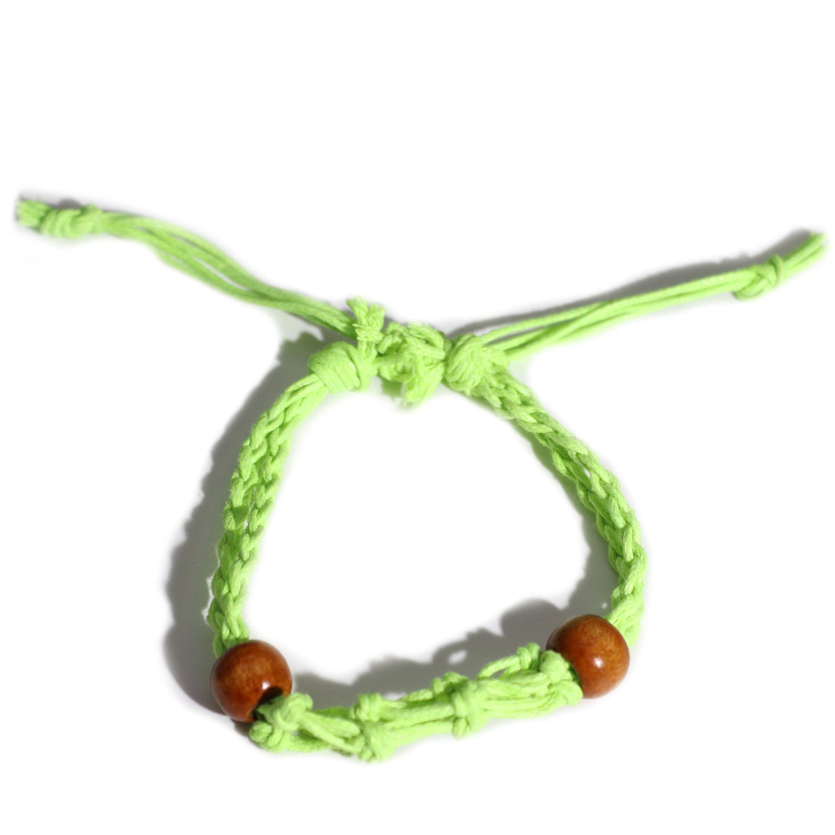 Gemstone Bracelet Cord - Green - SHAMTAM.COM