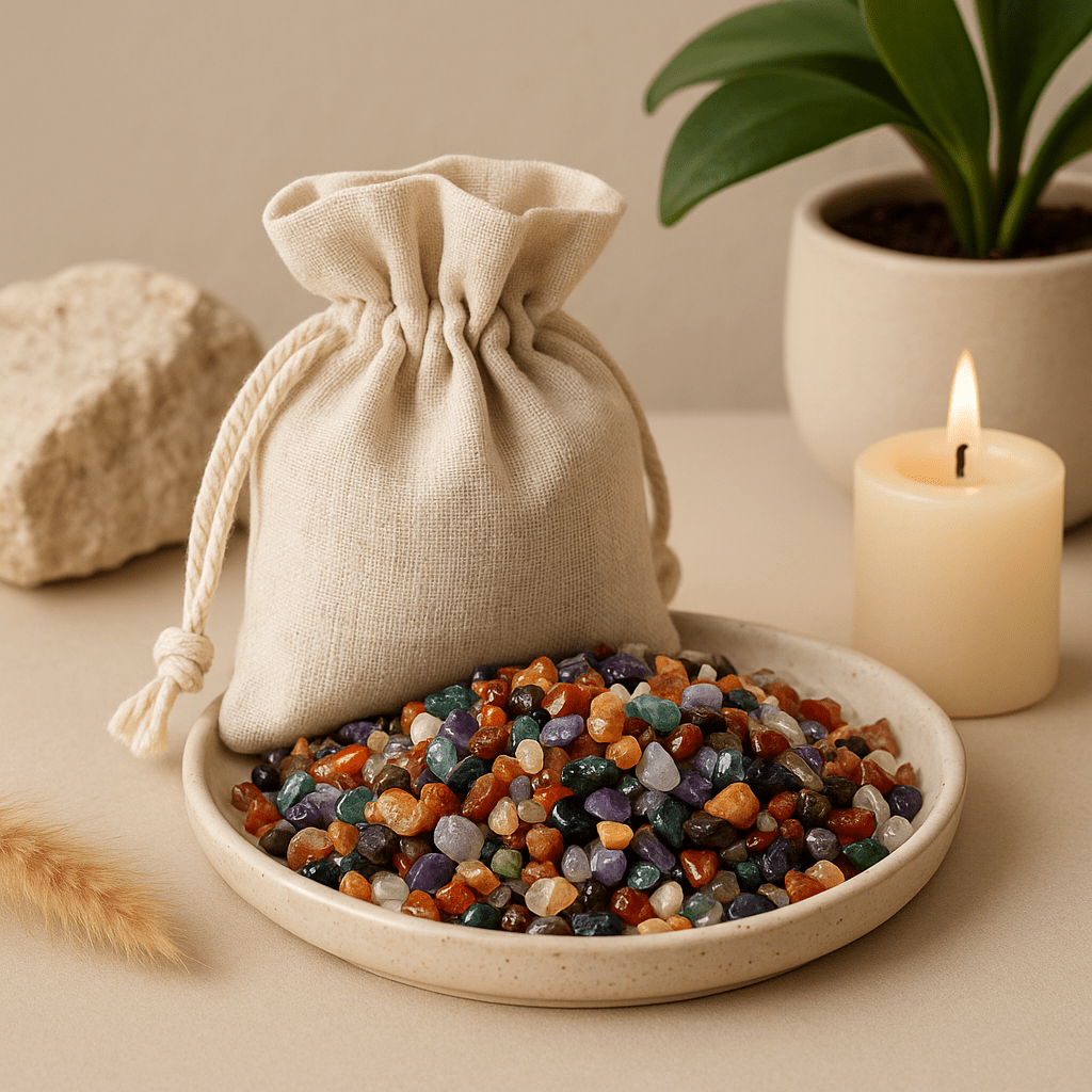 Gemstone Chips Mixed 1kg Bag - SHAMTAM.COM