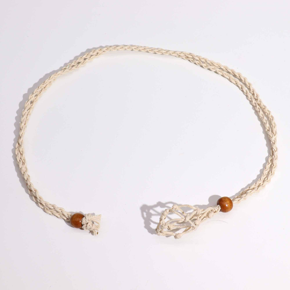 Gemstone Necklace Cord - Natural - SHAMTAM.COM