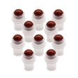 Gemstone Roller Tip for 5ml Bottle - Red Jasper - SHAMTAM.COM