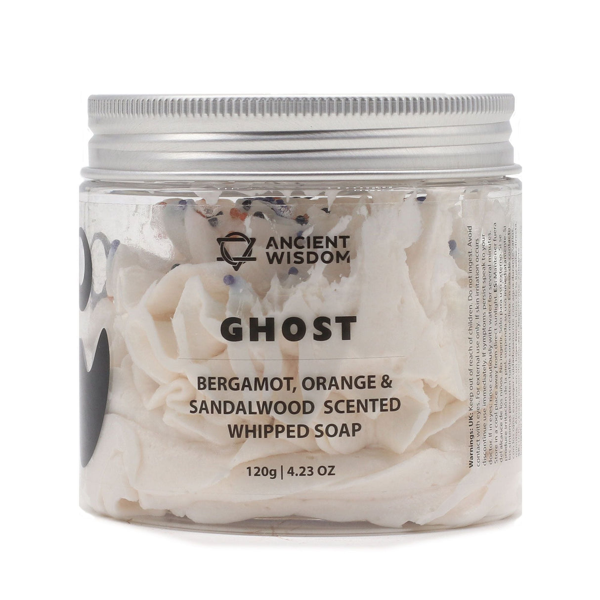 Ghost Whipped Soap Bergamot Orange Sandalwood 120g - SHAMTAM.COM
