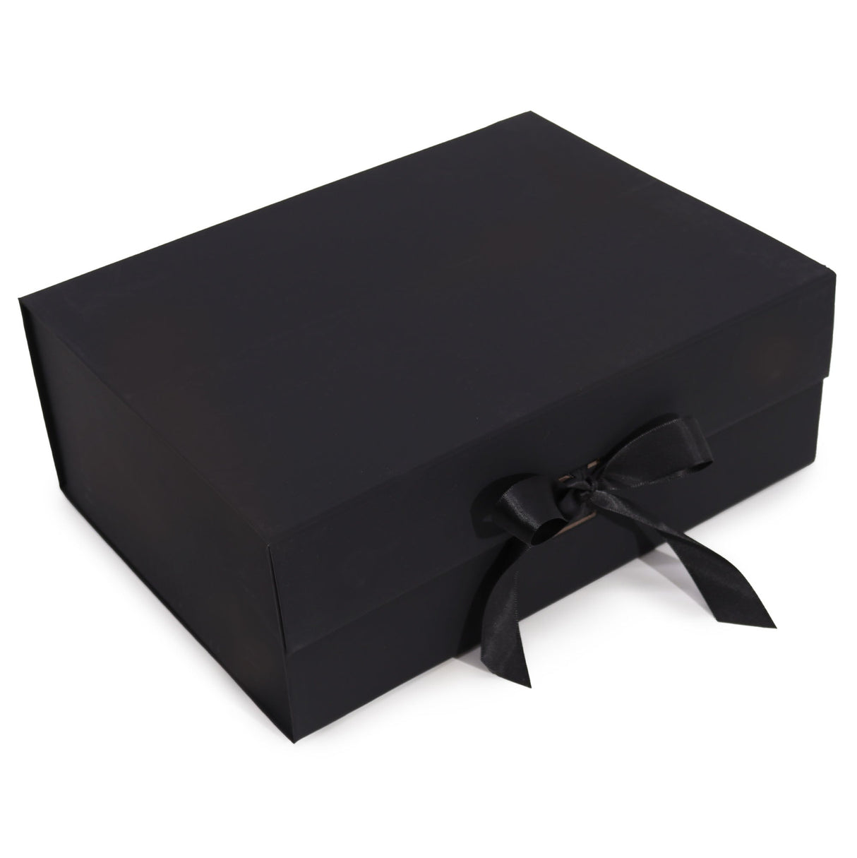 Flat Pack Gift Box - Extra Large (33x25x12cm) - Black - SHAMTAM.COM