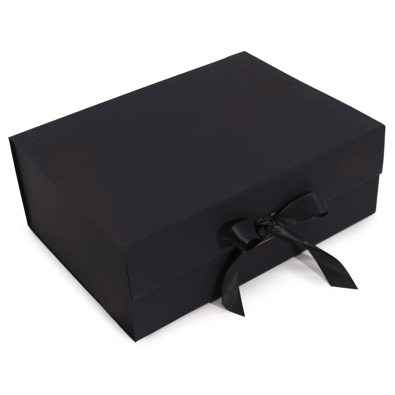 Flat Pack Gift Box - Extra Large (33x25x12cm) - Black - SHAMTAM.COM