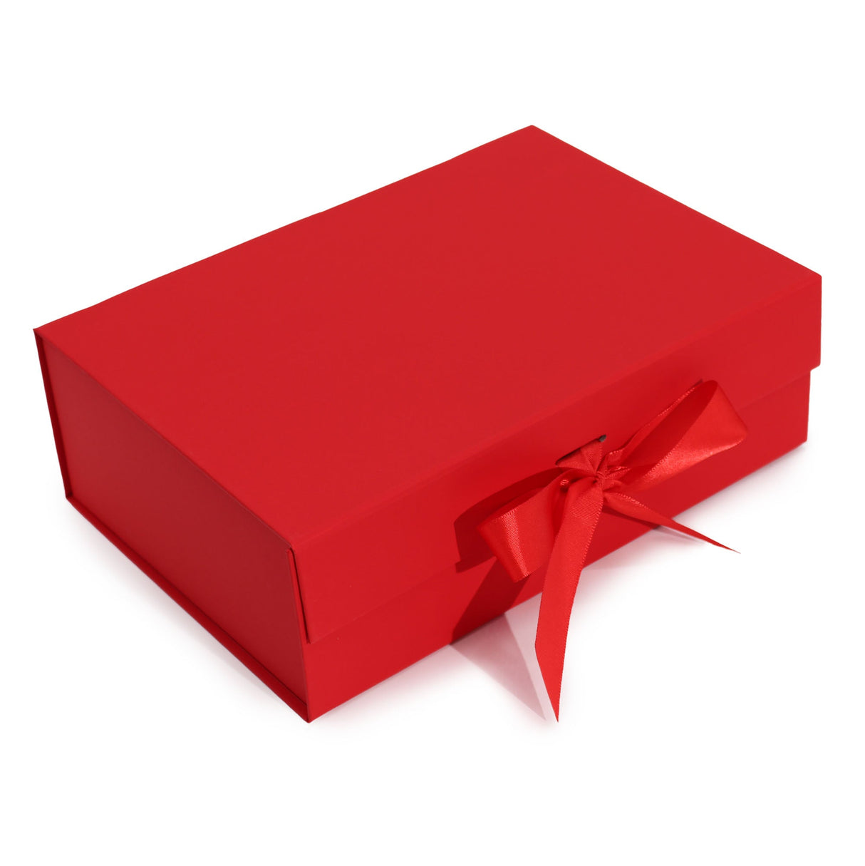 Flat Pack Gift Box - Large (28.2x20.2x9.2cm) - Red - SHAMTAM.COM