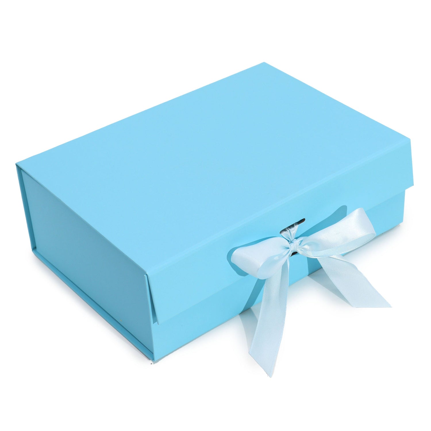 Flat Pack Gift Box - Large (28.2x20.2x9.2cm) - Baby Blue - SHAMTAM.COM