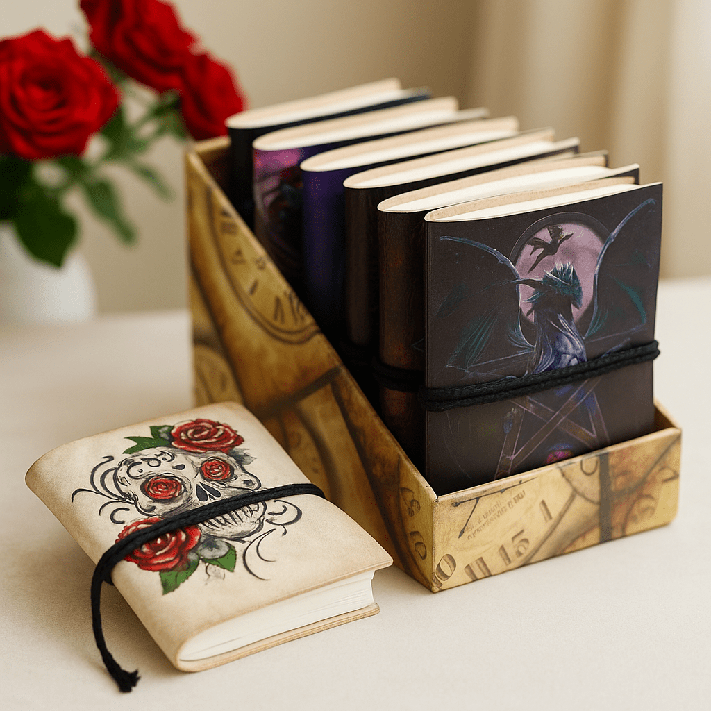 Gothic Notebooks 7x10cm Assorted - SHAMTAM.COM