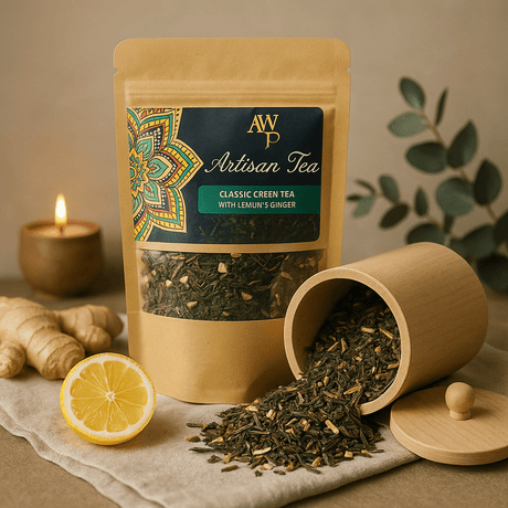 Green Tea With Lemon Organic, 50g - SHAMTAM.COM