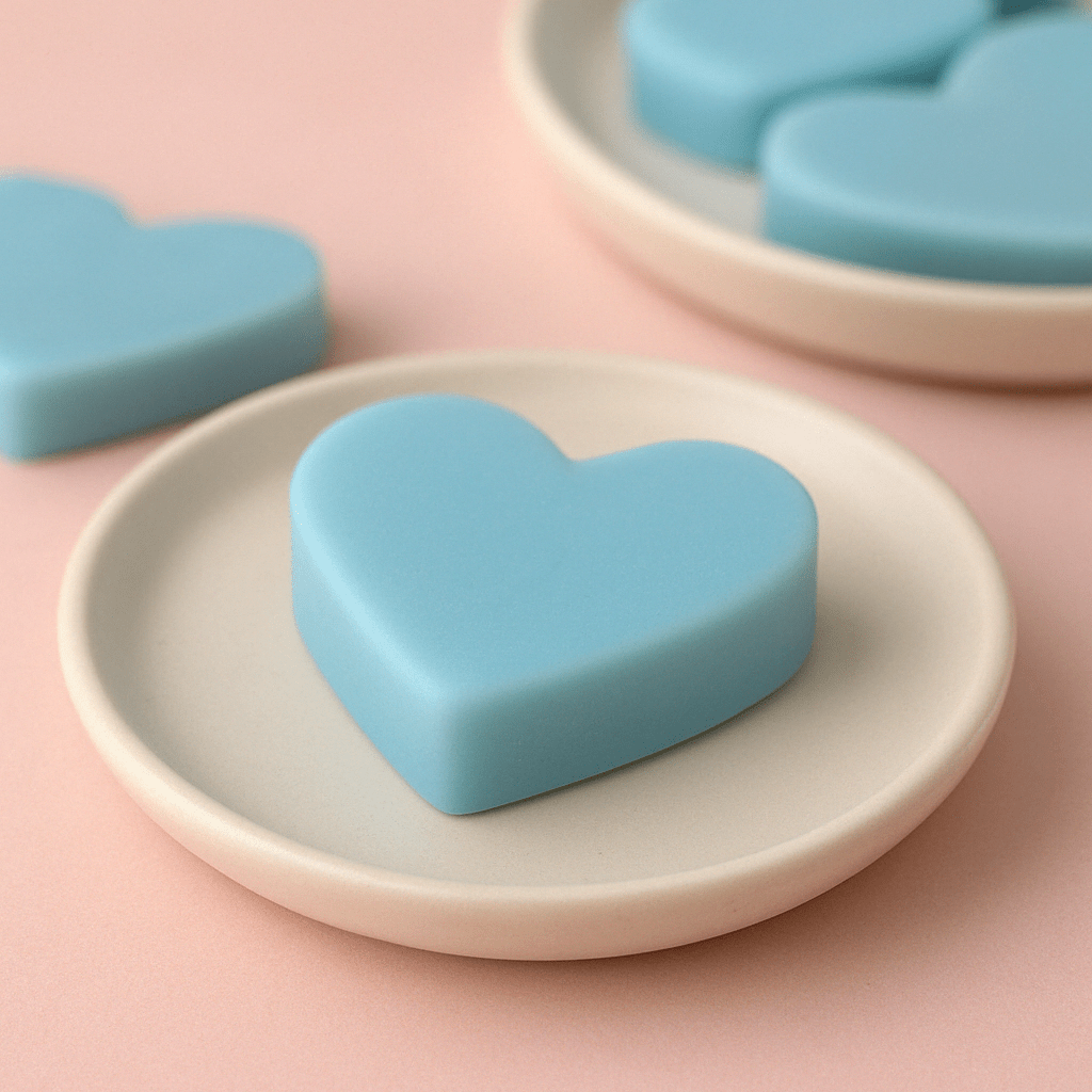 Heart Guest Soap - Lotus Flower (10 pcs) - SHAMTAM.COM