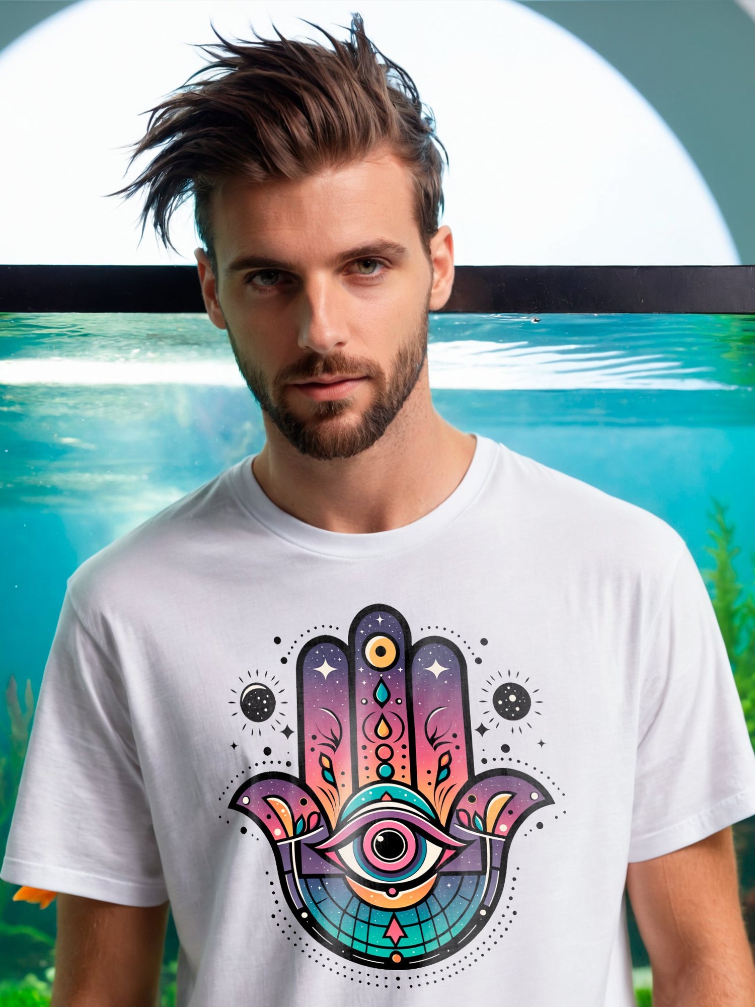 Hamsa t-shirt Unisex - SHAMTAM.COM